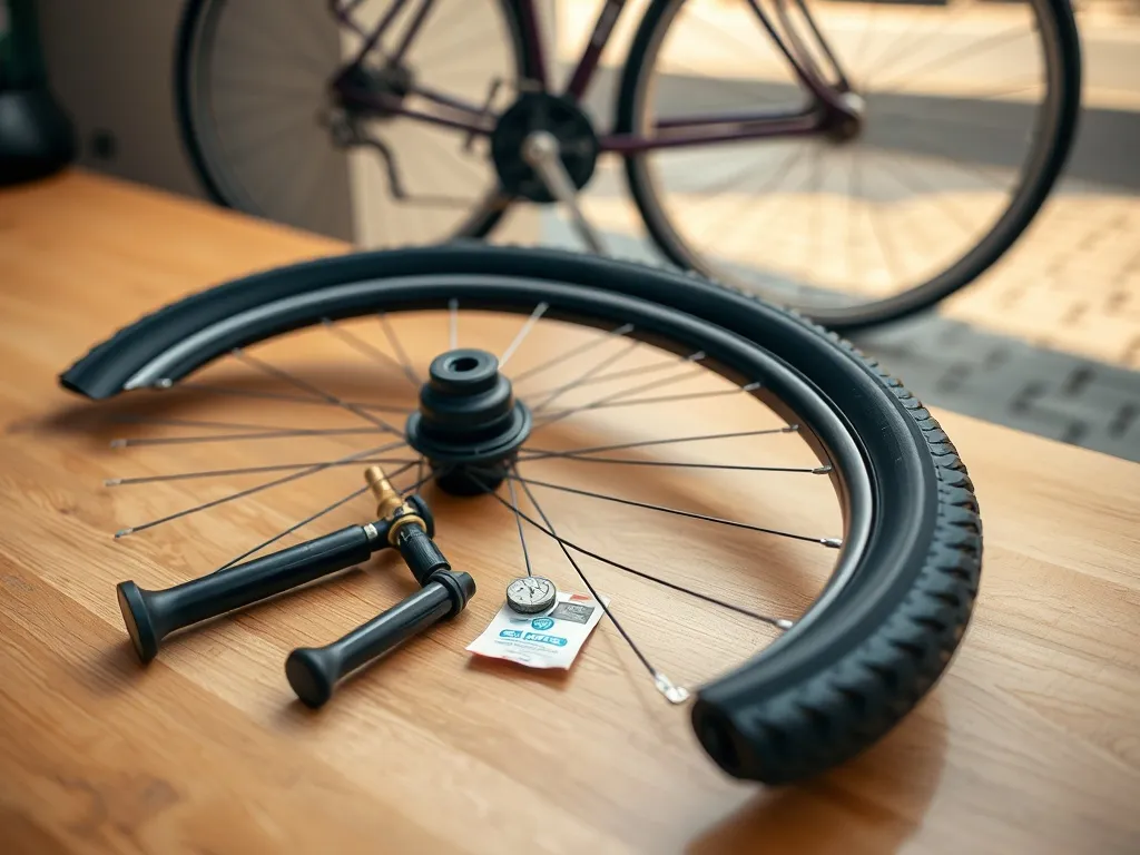 Jak wymienić dętkę w rowerze miejskim szybko i sprawnie?