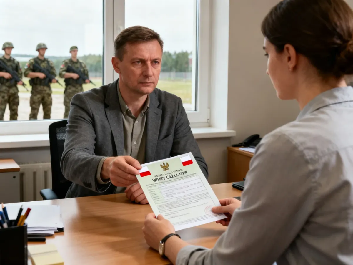 Pracownik przekazuje pracodawcy kartę powołania na ćwiczenia wojskowe