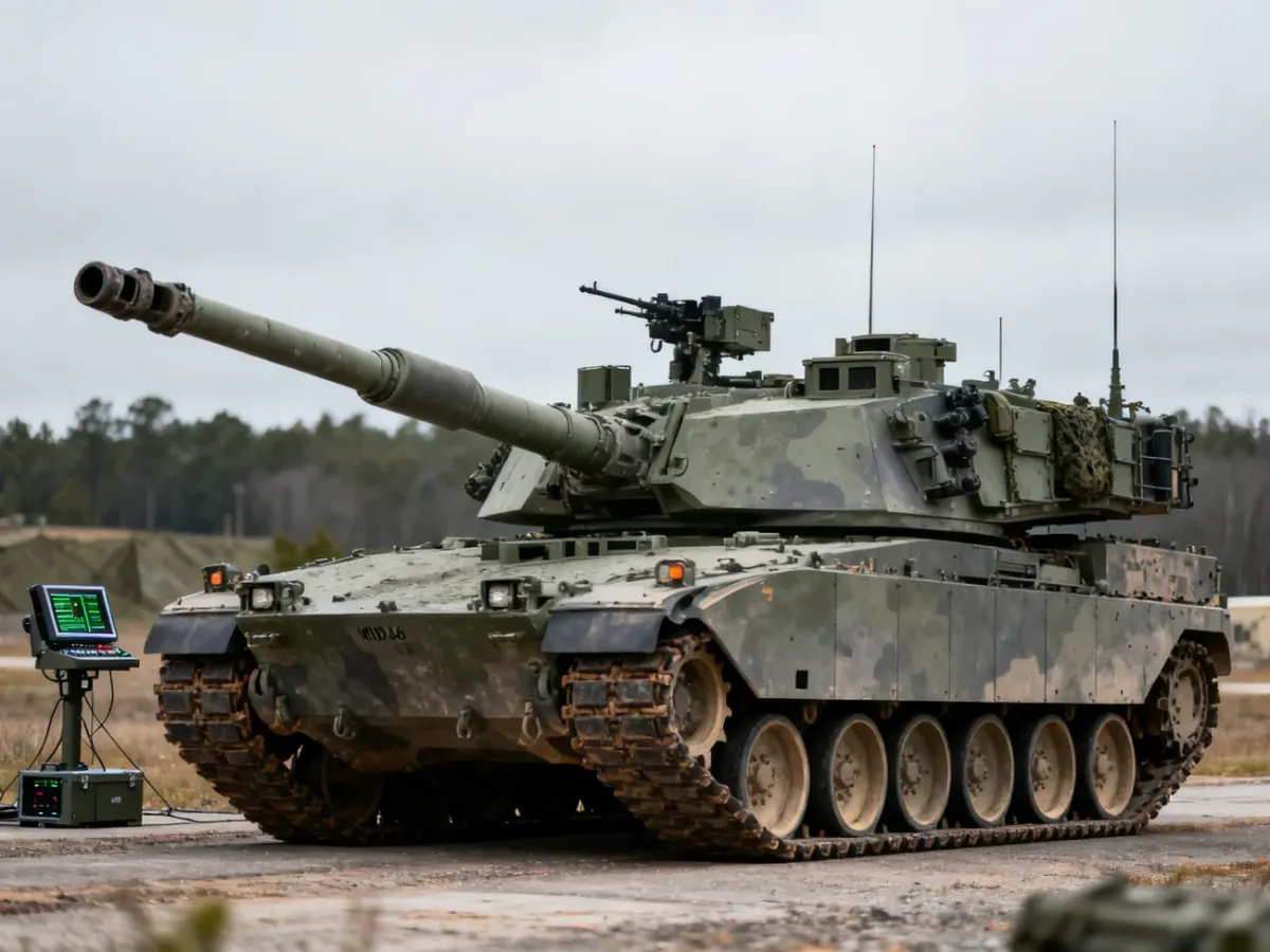 Haubica samobieżna M109A6 Paladin na poligonie