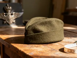 Nowoczesny pojazd wojskowy zaparkowany w bazie operacyjnej o zmierzchu, ilustrujący gotowość bojową jednostki.